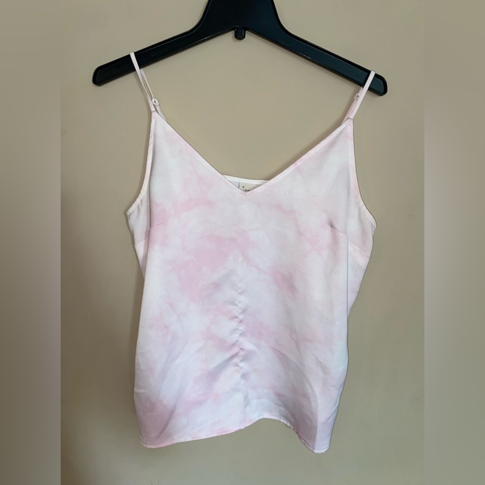 A New Day Pink Tie Dye Tank Top